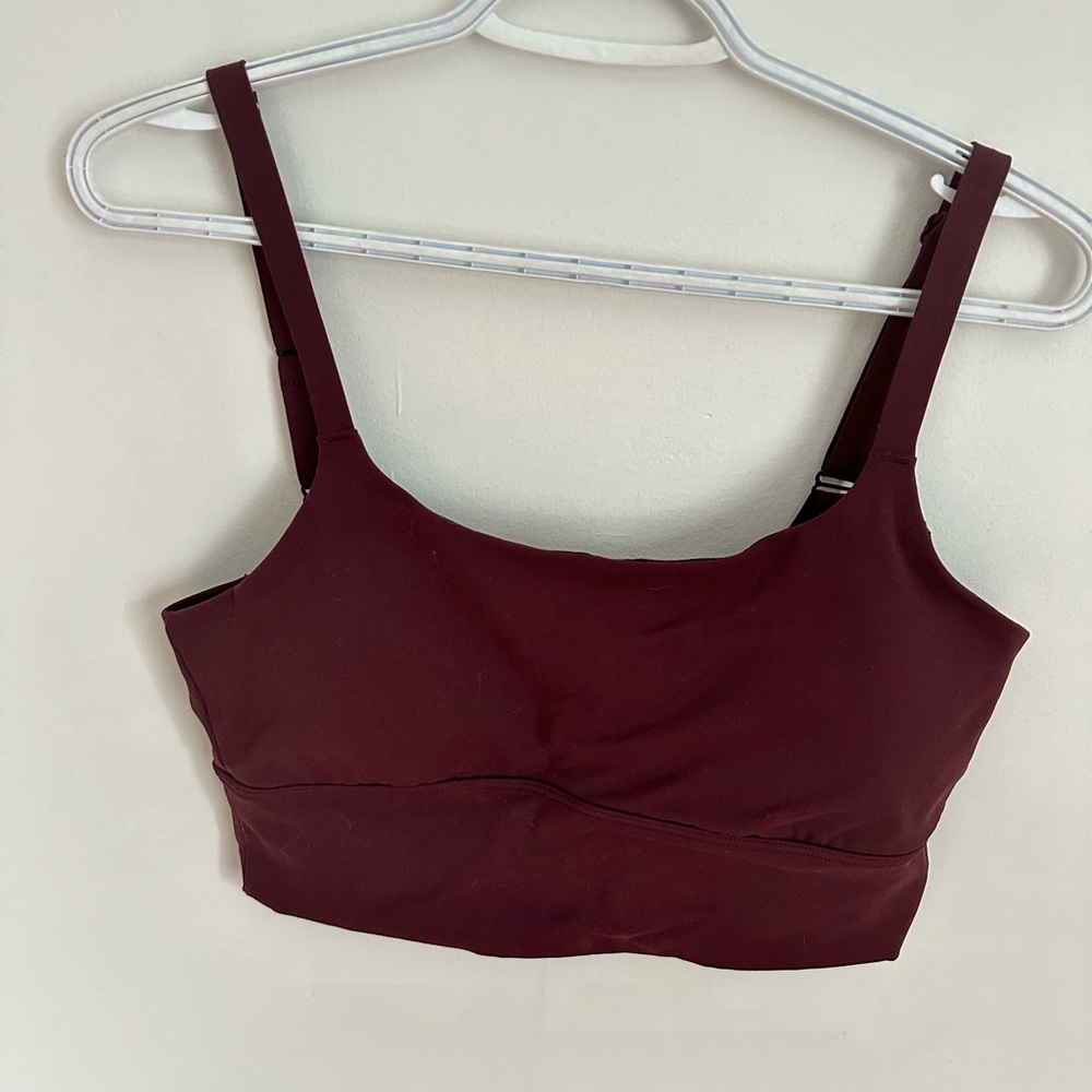 Women's Burgundy Bralette